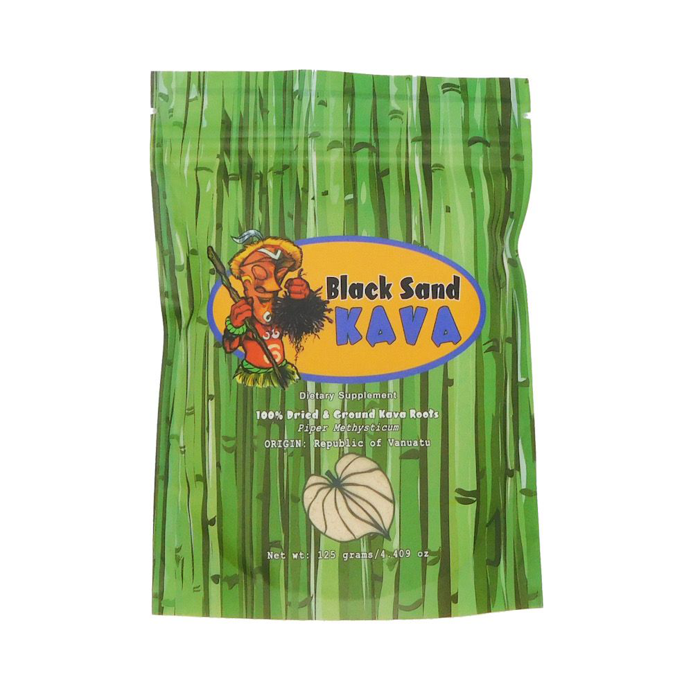 Black Sand Kava Powder 125 grams Nakamal At Home