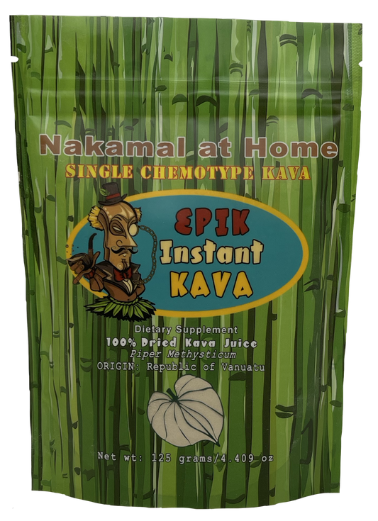 Epik Instant Kava Puariki 125 grams Nakamal At Home