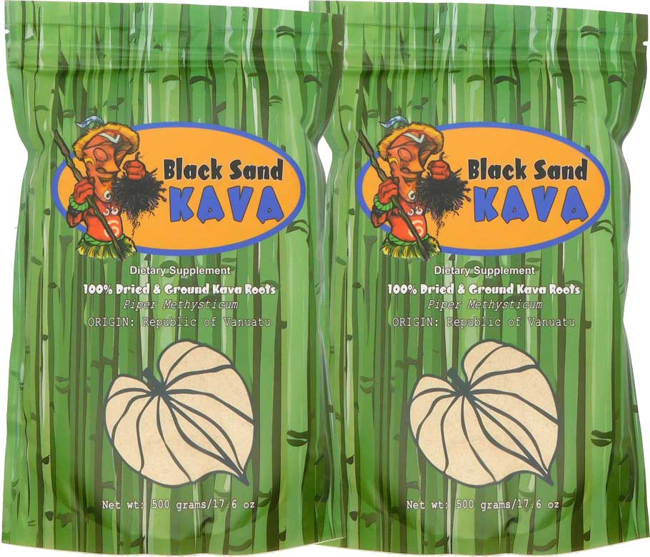 Black Sand Kava Powder 1000 grams Nakamal At Home