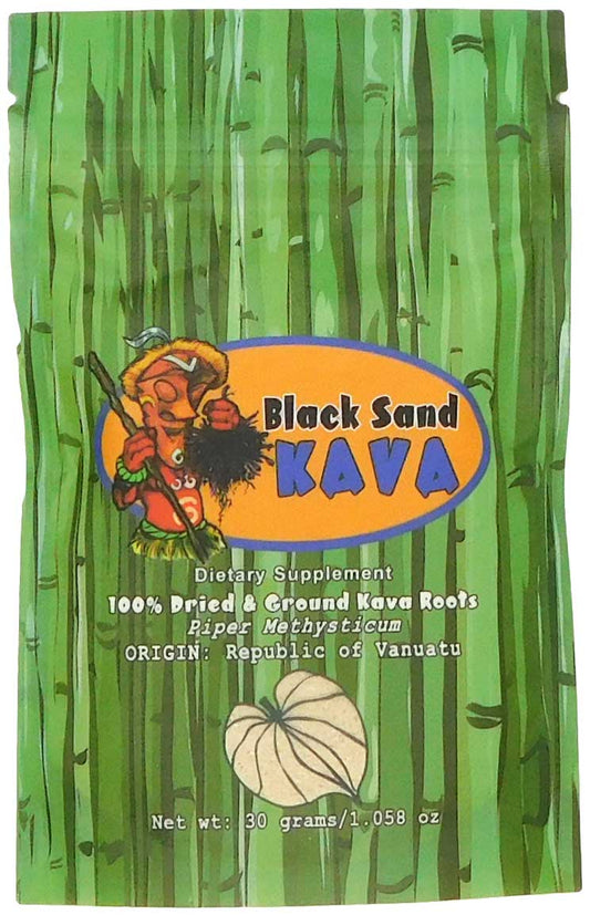 Black Sand Kava Powder 30 grams Nakamal At Home