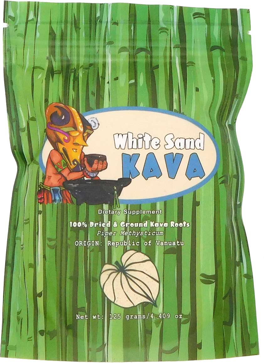 White Sand Kava Powder 125 grams Nakamal At Home