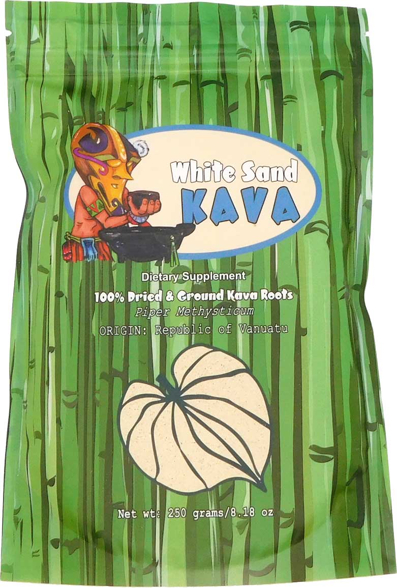 White Sand Kava Powder 250 grams Nakamal At Home