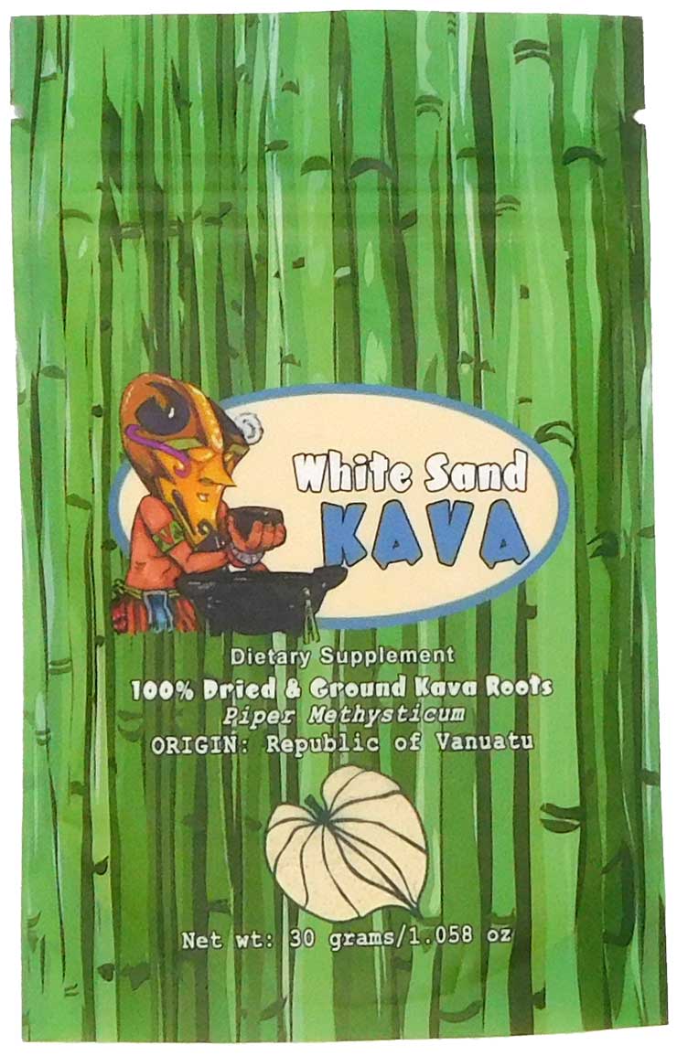 White Sand Kava Powder 30 grams Nakamal At Home